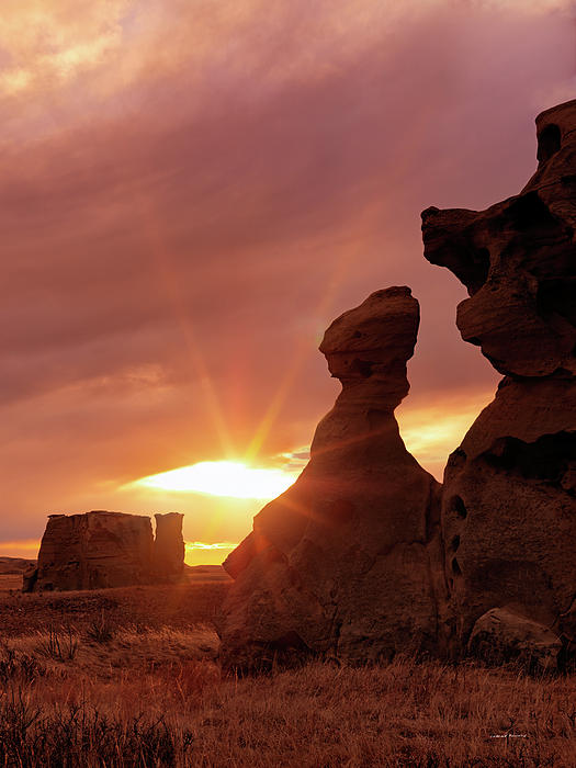 East Montana Medicine Rocks Photograph